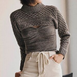 VGUC ASTR Grey Sweater Set Size XS